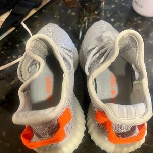 Adidas Kids Sneakers in Gray and Orange